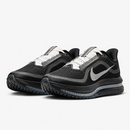 Black/White/Metallic Silver
