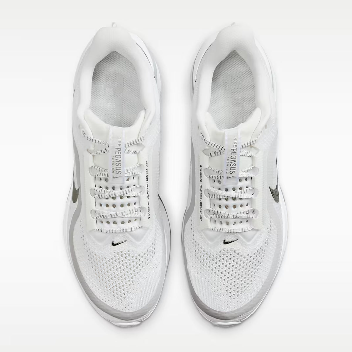 White/Metallic Silver