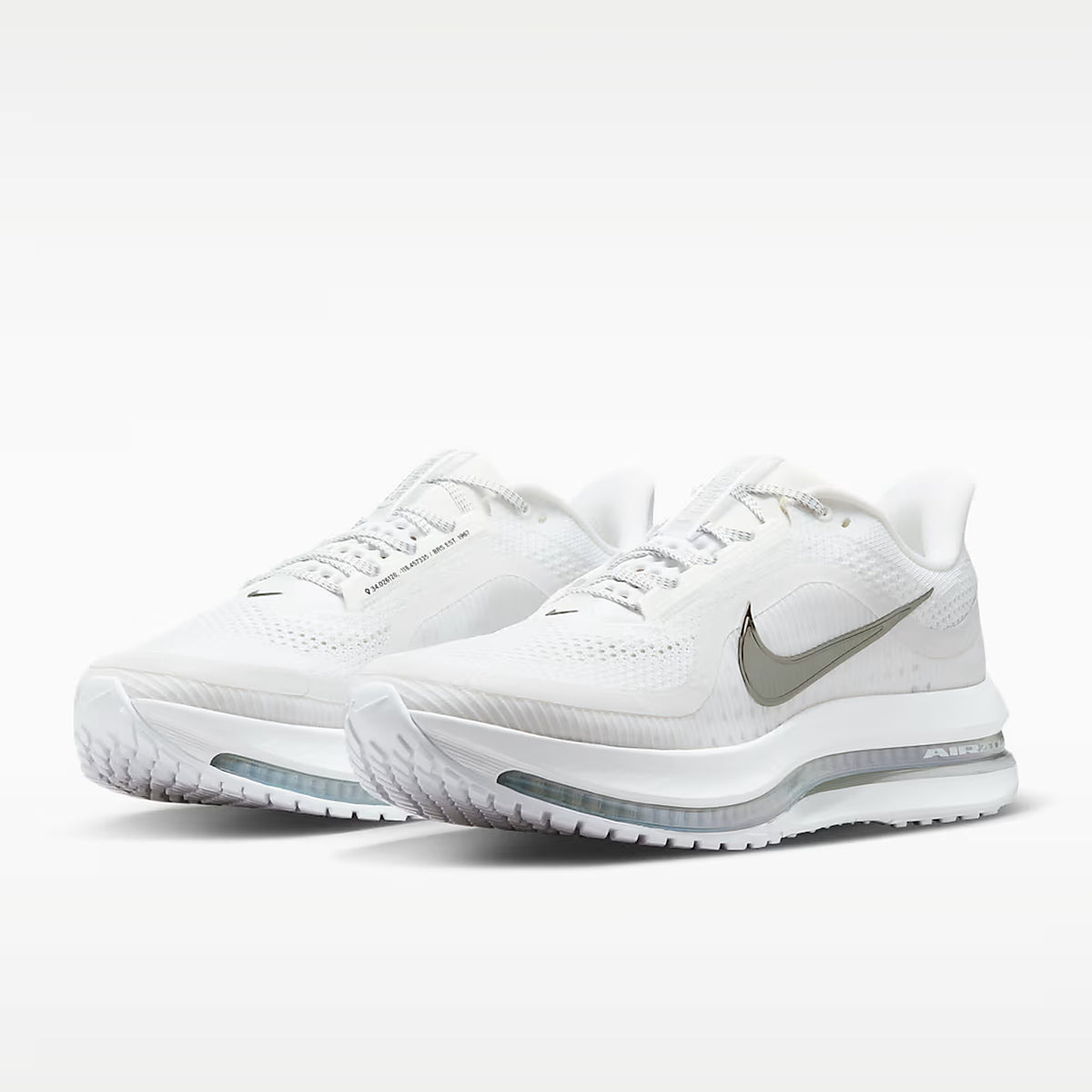 White/Metallic Silver