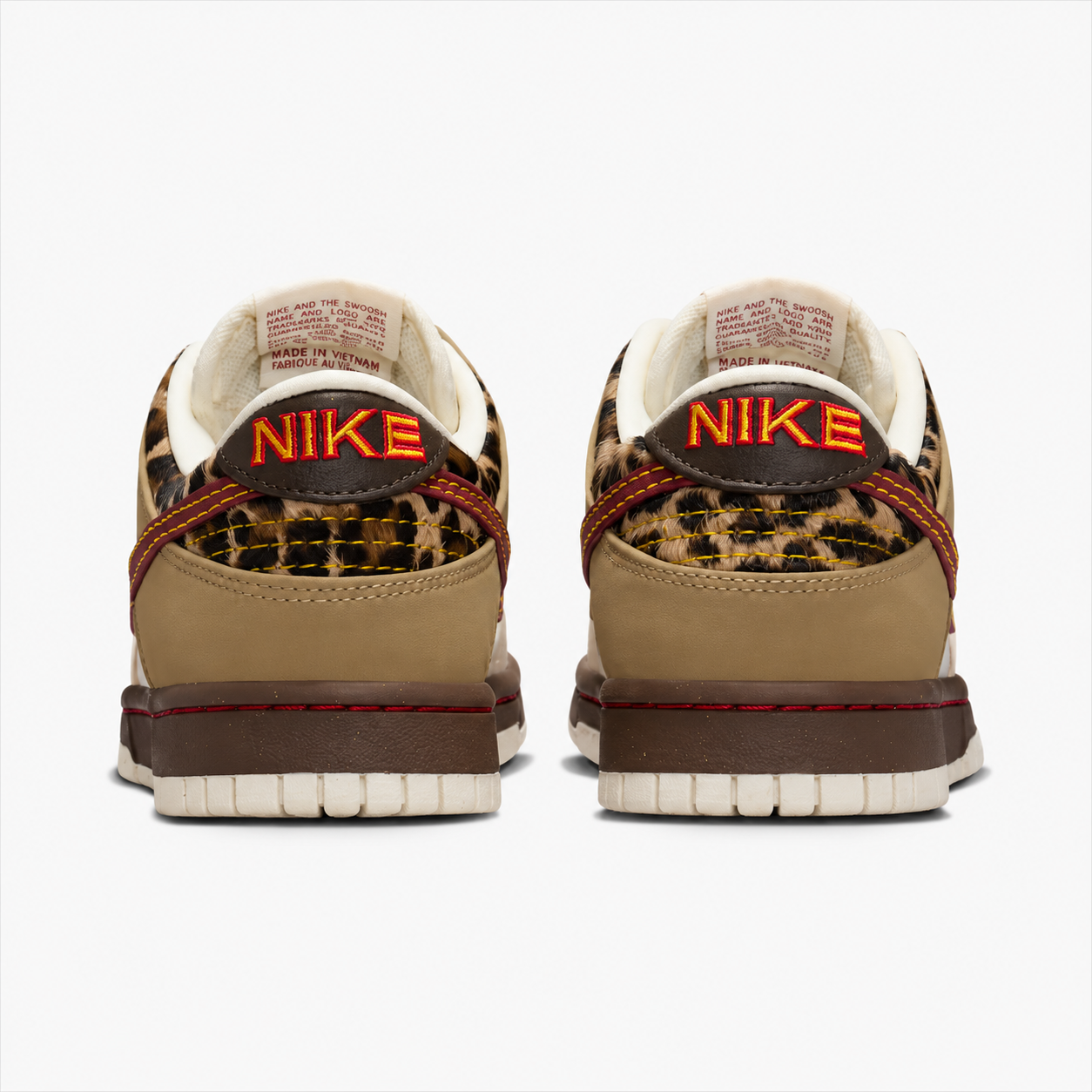 NK Dunk Low Khaki Leopard