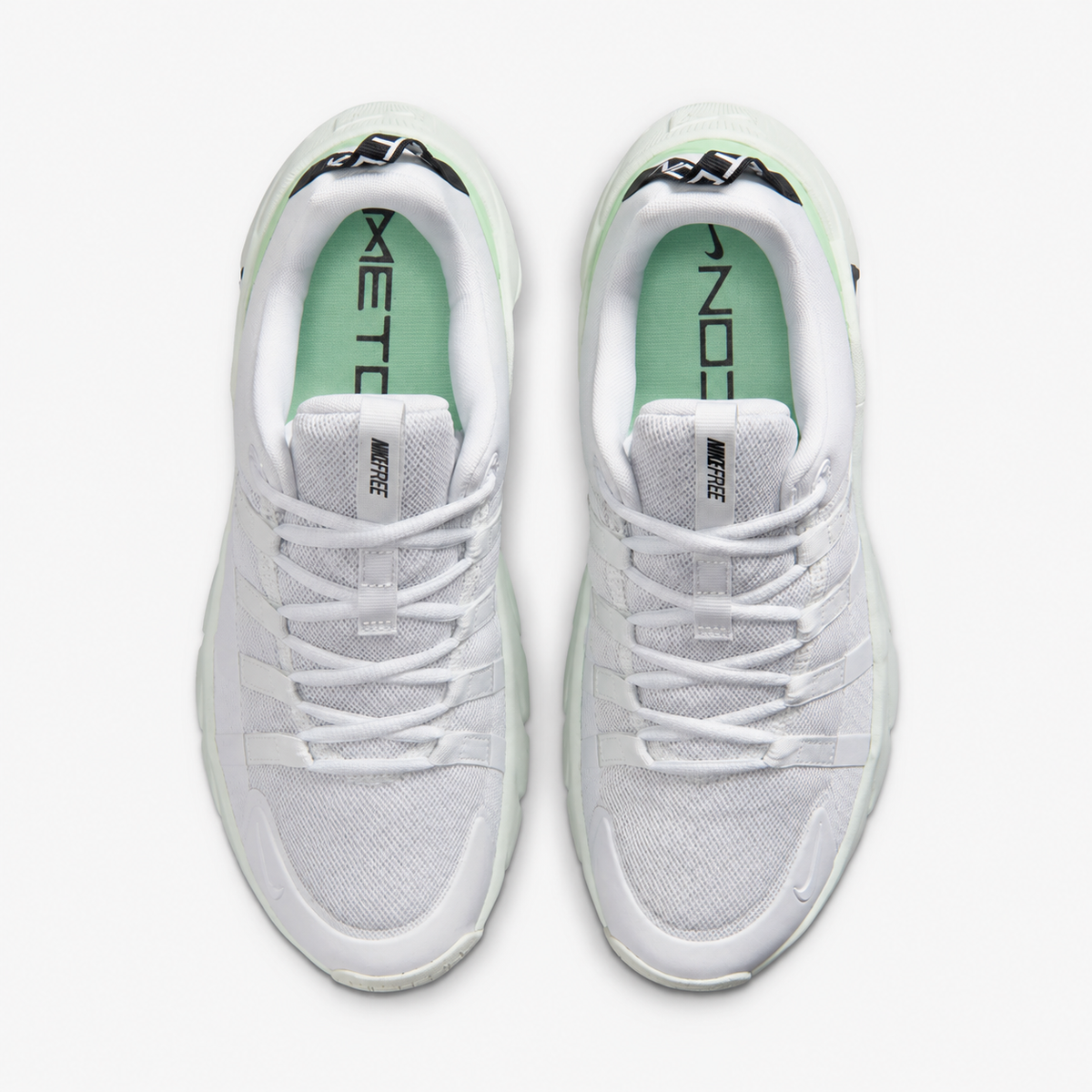 White / Mint Green