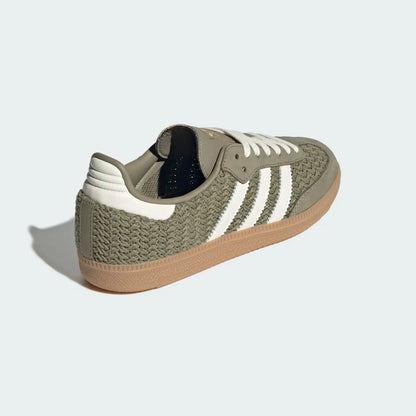 Samba OG – Green Crochet